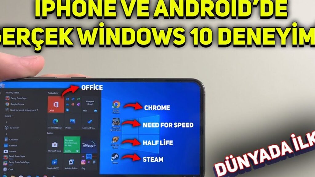 android telefona windows 10 yukleme gercek mi yoksa efsane mi