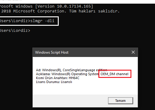 lisansim gizemini cozuyorum windows 10 lisans ogrenme rehberi