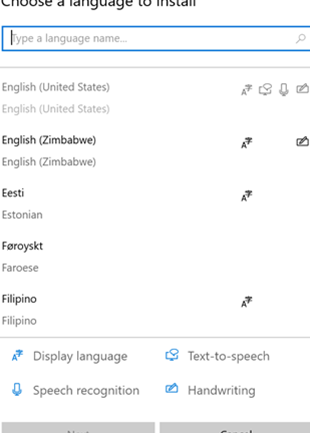 lutfen gecerli windows diliyle eslesen bir metin okuma sesi yukleyin hatasi cozumu
