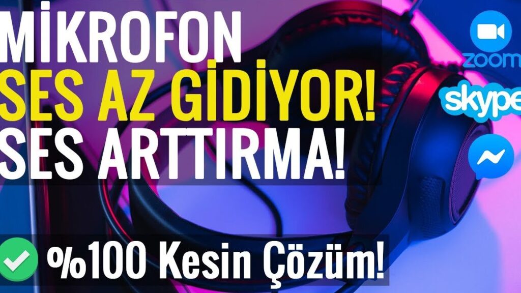 mikrofon sesi az gidiyor mu windows 10 cozumu