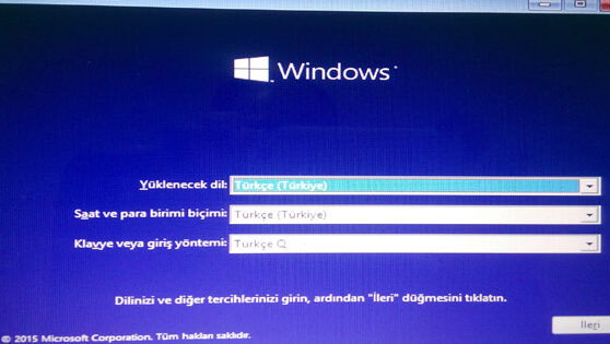 windows 10 64 bit yukleme adim adim resimli anlatim