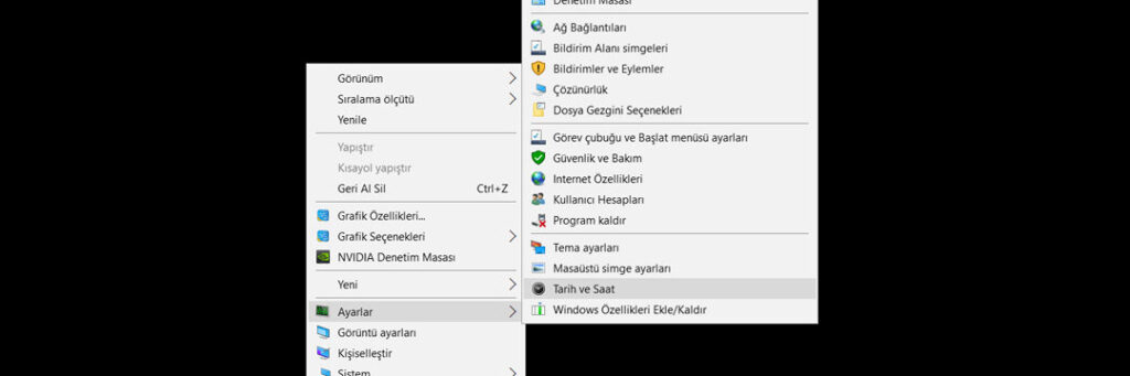 windows 10 masaustune kisayol ekleme programlara hizli erisim