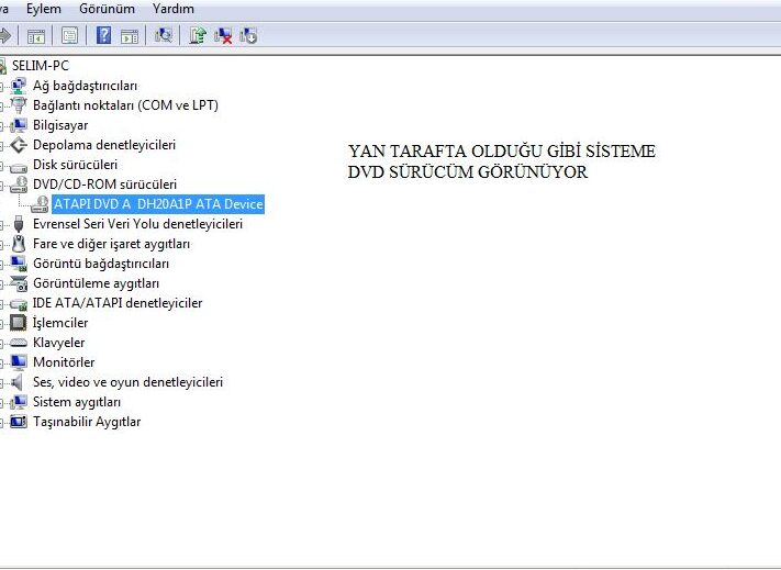 Windows 7 DVD Okumuyor mu? Optik Sürücü Sorunlarını Giderin! 5 windows 7 dvd okumuyor mu optik surucu sorunlarini giderin