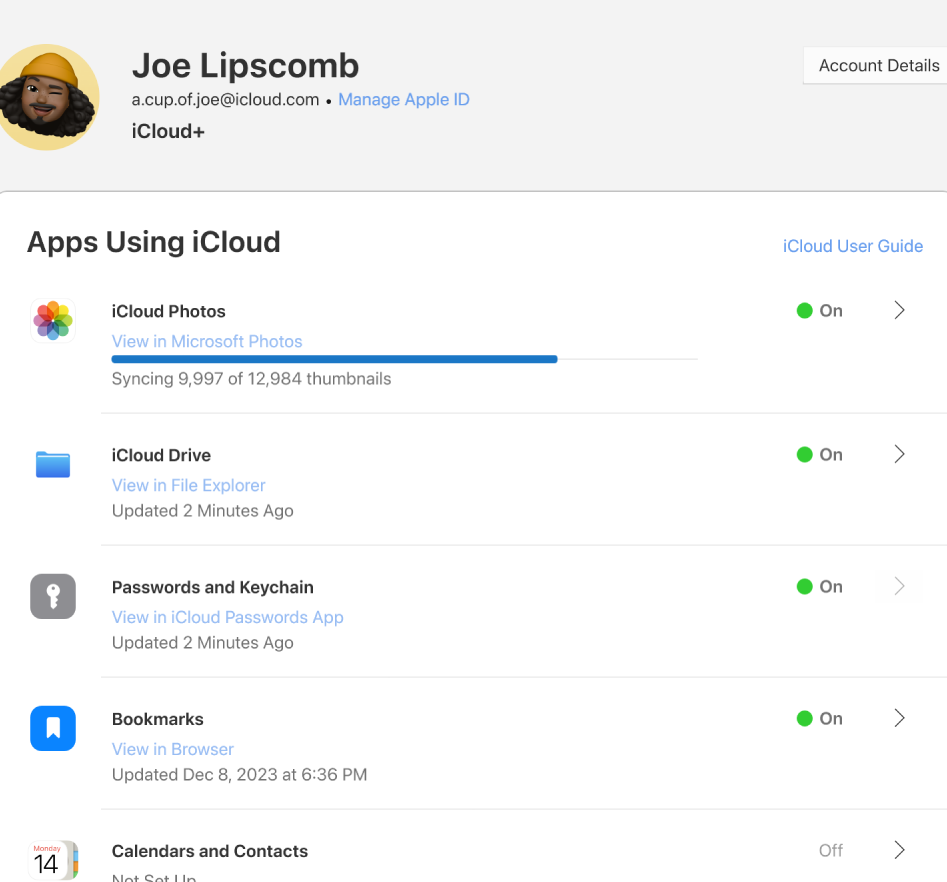 Windows 7 İçin iCloud: Apple Cihazlarınızla Senkronize Olun! 5 windows 7 icin icloud apple cihazlarinizla senkronize olun