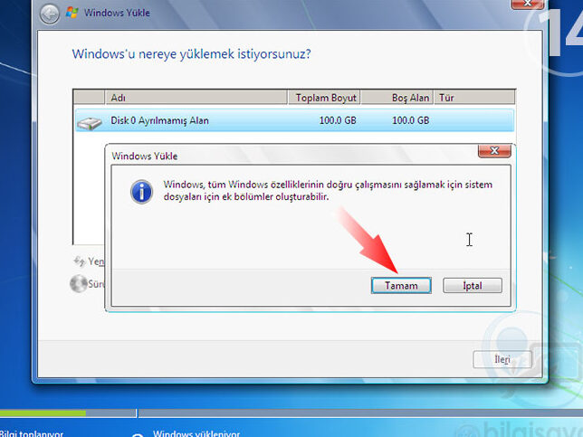 windows 7 internet kurulumu adim adim anlatim