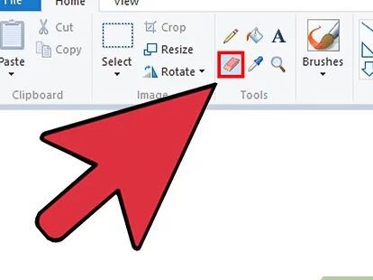 windows 7 paint silgi buyutme detayli duzenleme icin