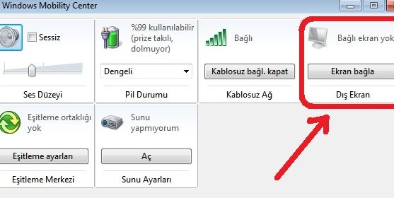 windows 7 parlaklik ayari nasil yapilir