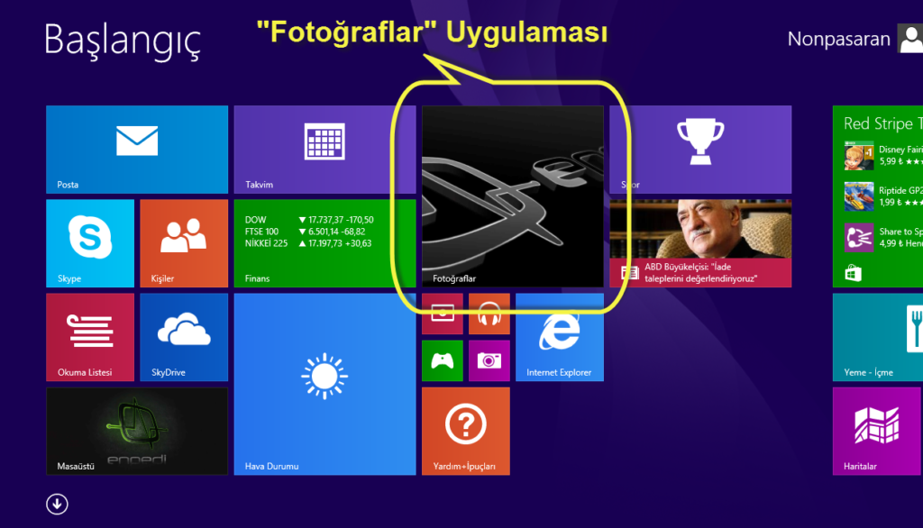 windows 8 goruntu ayarlari net ve canli goruntuler