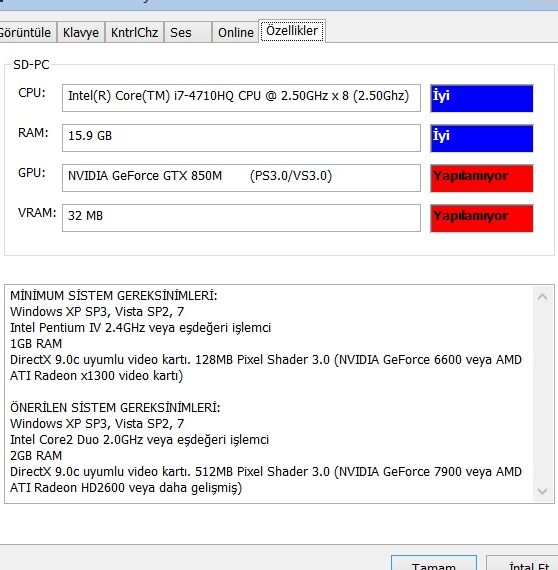 windows 8 pes 2013 acilmiyor mu sorun giderme