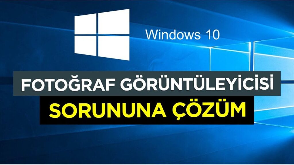 windows fotograf galerisi guncelleme sorununa cozum