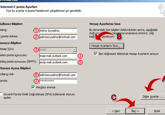 Windows Live Mail Hotmail Kurulumu 5 windows live mail hotmail kurulumu