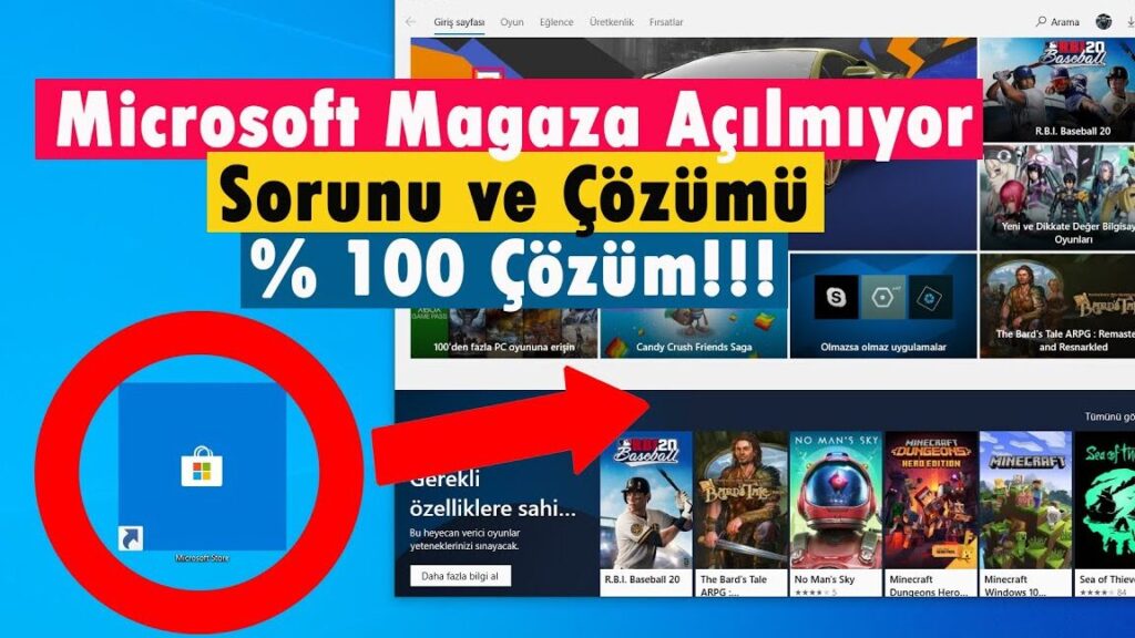 Windows Mağaza Yok mu? İşte Çözüm! 1 windows magaza yok mu iste cozum