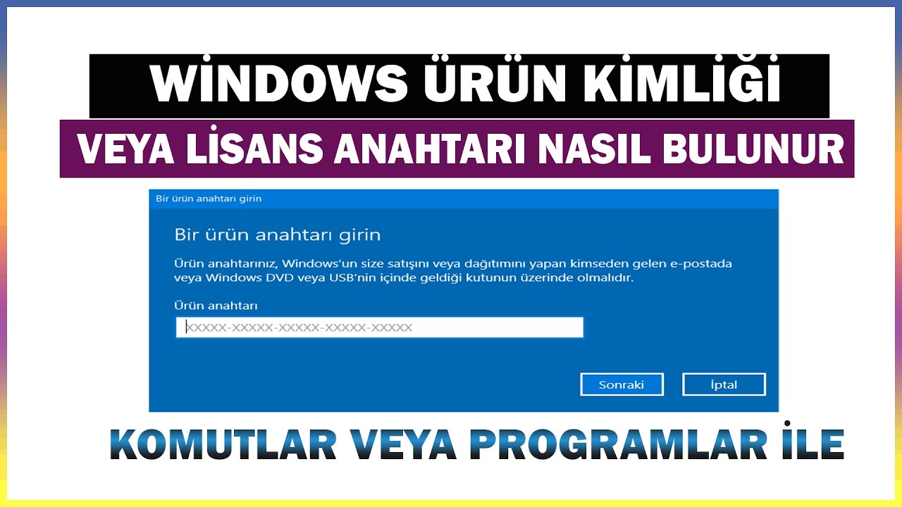 Windows 10 Ürün Anahtarı Öğrenme Programsız: Kolay ve Hızlı! 9