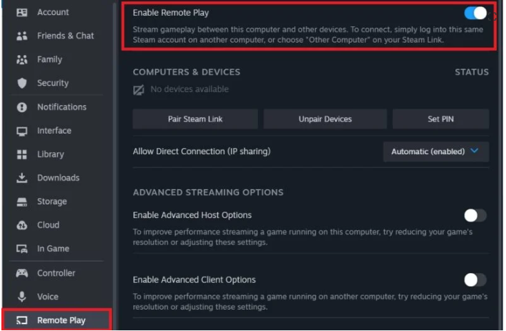 Steam Uzaktan Oynatma Calismamasi Nasil Onarilir2