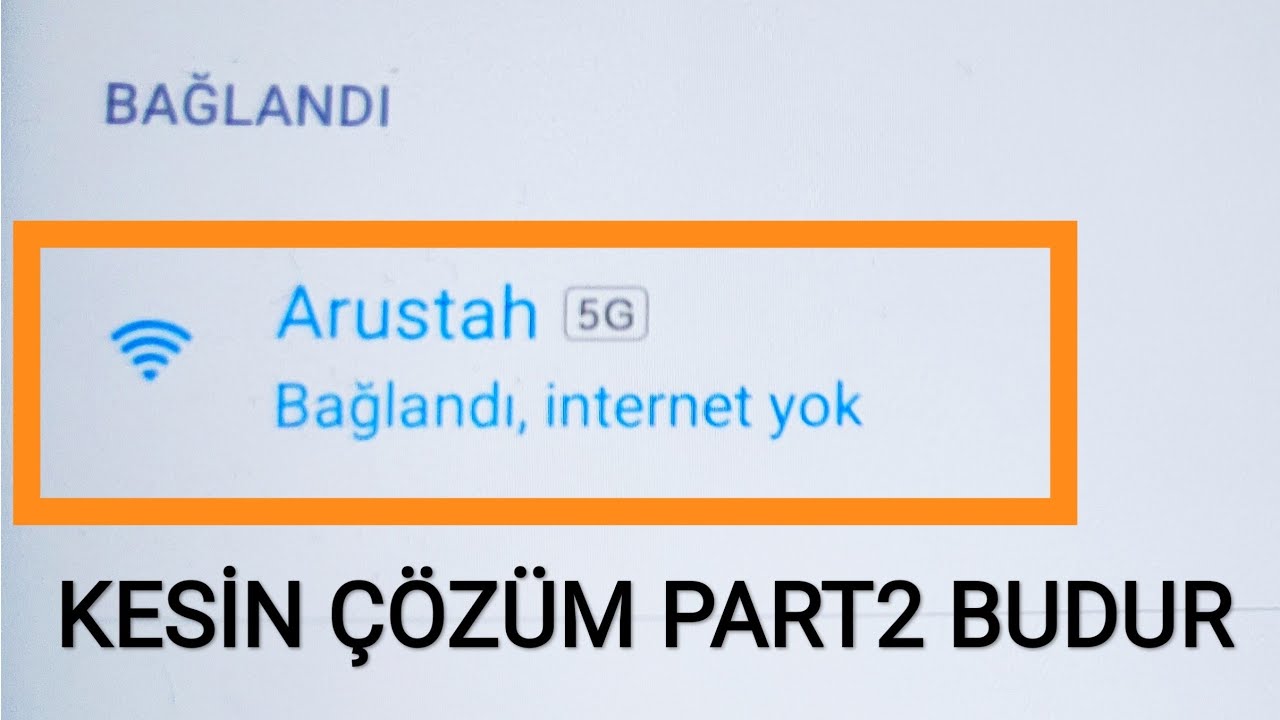 Windows 7 "İnternet Erişimi Yok" Sorunu ve Çözümü 6