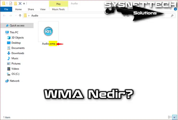 Windows Media Player Görüntüyü Ters Gösteriyor mu? 9 What is WMA Nedir TR