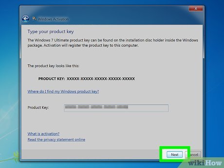 Windows 7 Ürün Anahtarını Windows 10 da Kullanma: Mümkün mü? 7 v4 460px Activate Windows 7 Step 4 Version 6