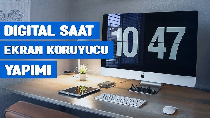 Şık Bir Görünüm! Windows 7 Ekran Koruyucu Saat Nasıl Eklenir? 8 9 hq720