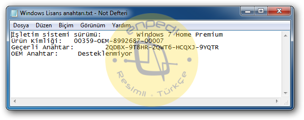 Windows 7 Ultimate Etkinleştirme Programı: Lisansınızı Etkinleştirin! 8 sshot 16