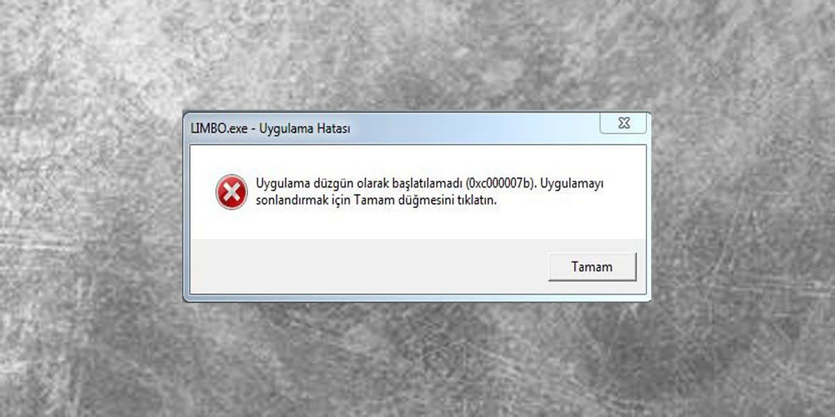 "Uygulama Düzgün Olarak Başlatılamadı (0xc00007b)" Windows 7 Hatası Çözümü 4 0xc000007b hatasi nedir nasil cozulur