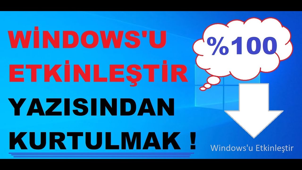 Windows Etkinleştirme Sorunu ve Çözümleri 7