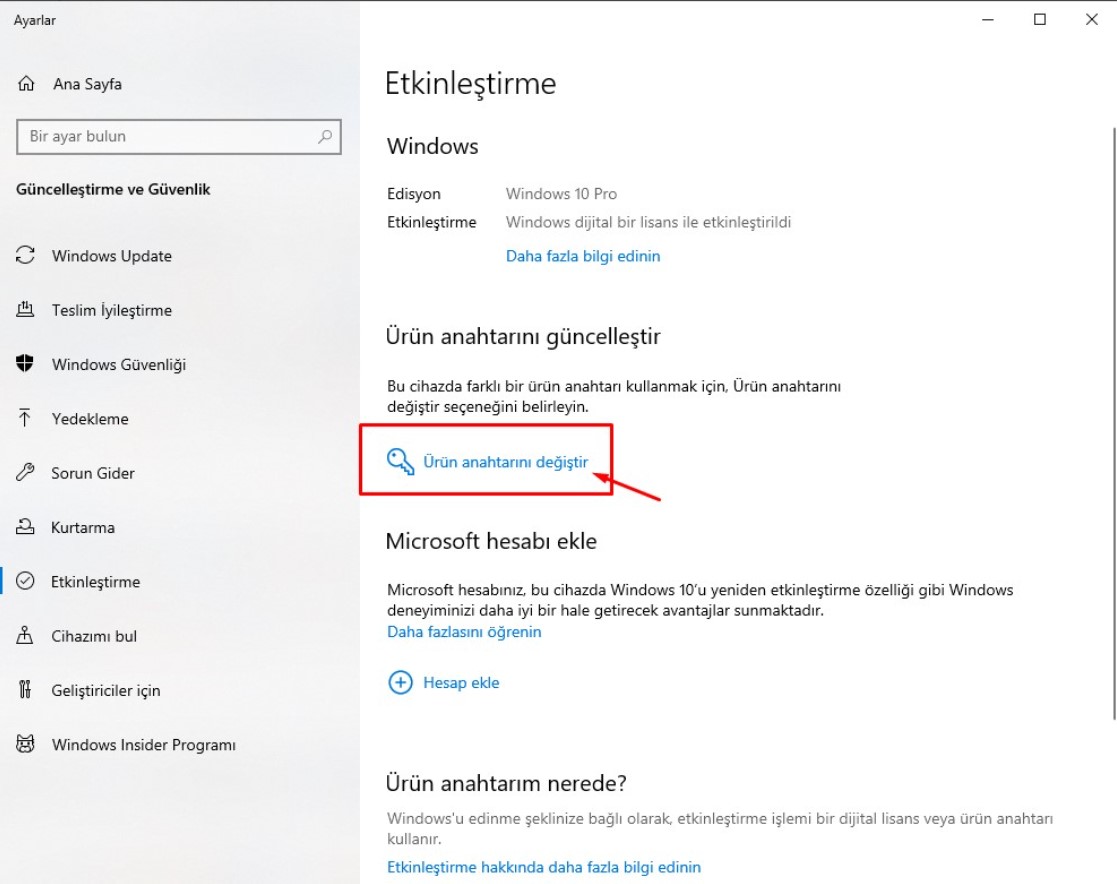 Windows U Etkinleştirmek Ne Demek? 7 Screenshot 143