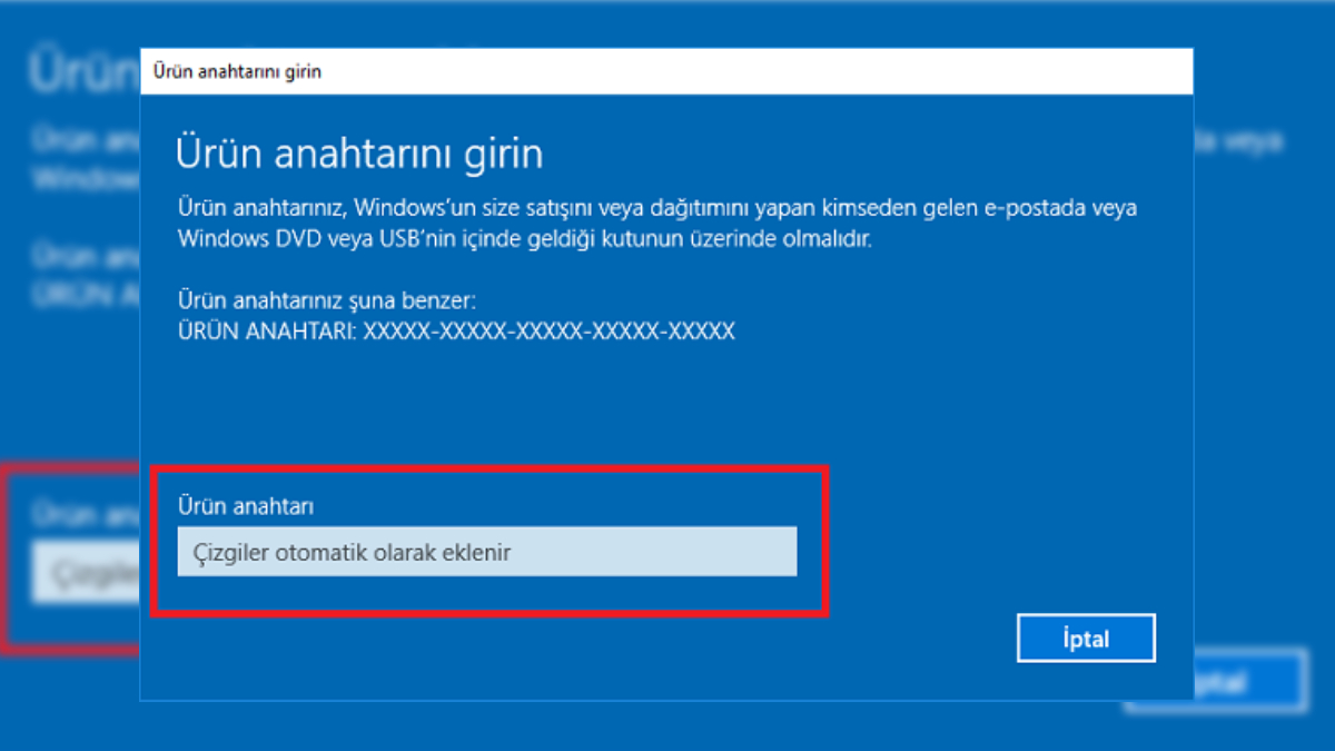 windows 7 8 8 1 urun anahtari ile windows 10 etkinlestirme 3
