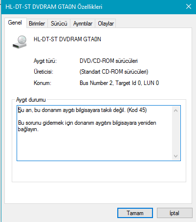Windows 7 DVD Okumuyor mu? Optik Sürücü Sorunlarını Giderin! 7 b50a3acc 99a0 4e1c aab5 6e26f58a9ca5